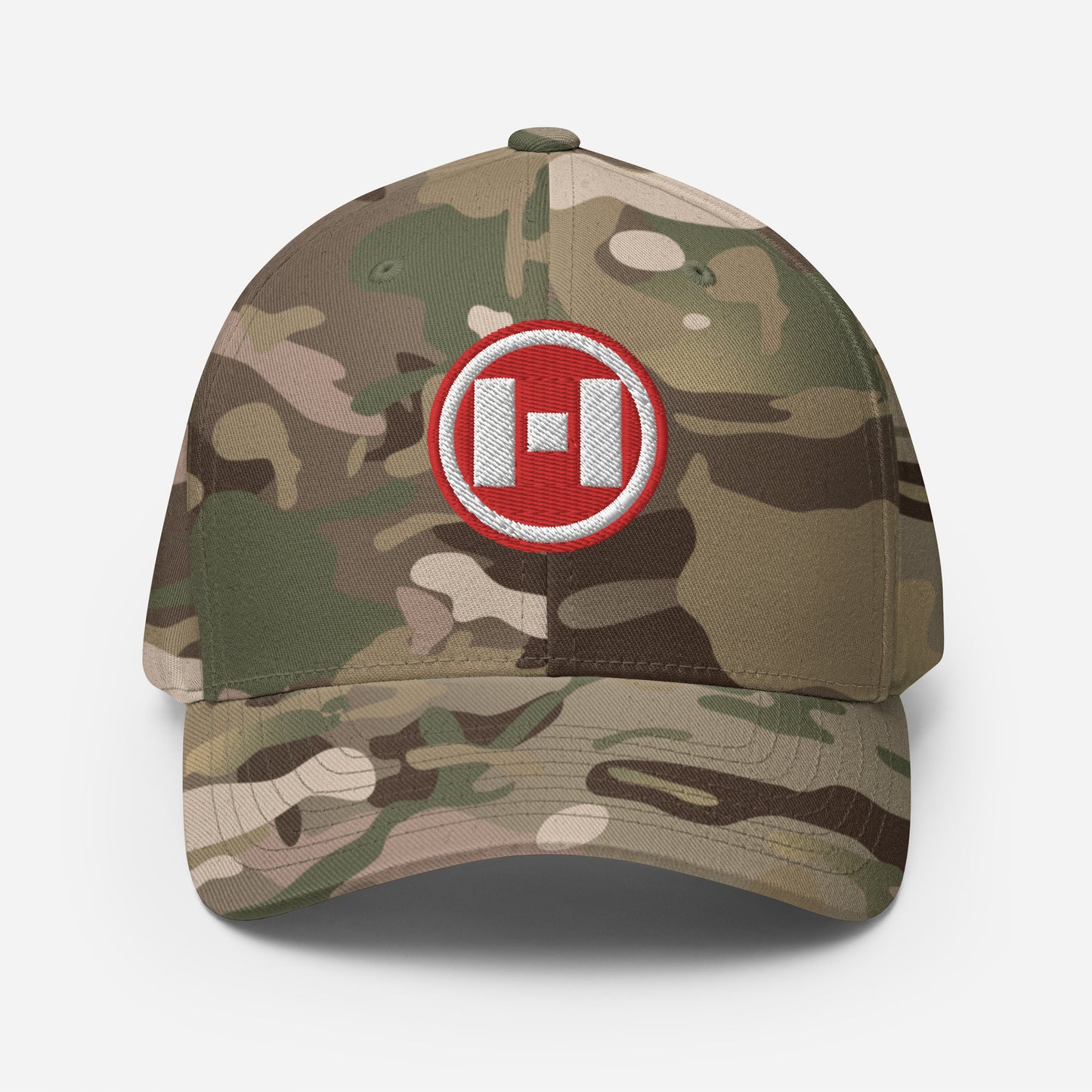 Circle H - Red Patch - Structured Twill Cap