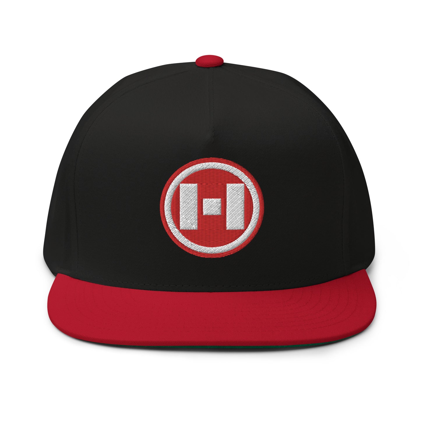 Circle H - Red Patch - Flat Bill Cap