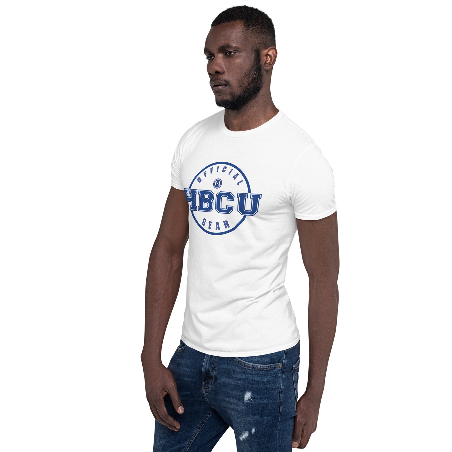 Official HBCU Gear Short-Sleeve Unisex T-Shirt Blue