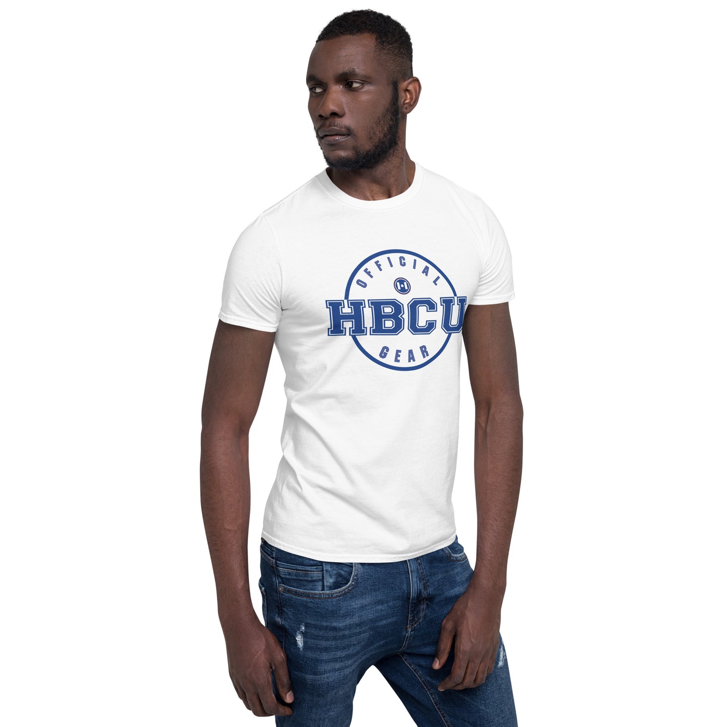 Official HBCU Gear Short-Sleeve Unisex T-Shirt Blue